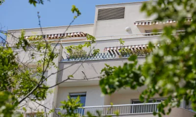 Le parc à Courbevoie