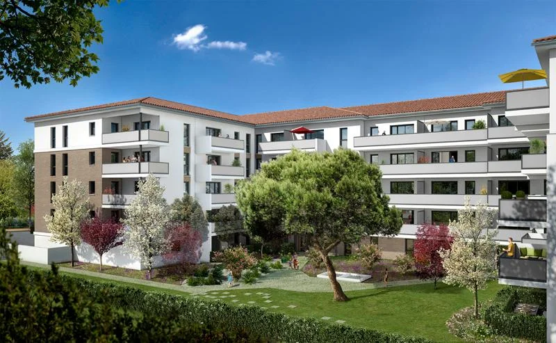 Les jardins du pastel à Toulouse